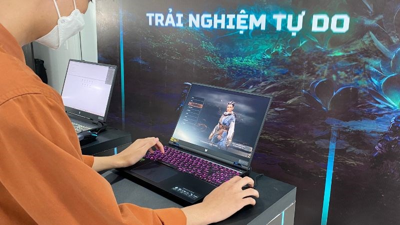 Tham gia trải nghiệm tự do các dòng sản phẩm